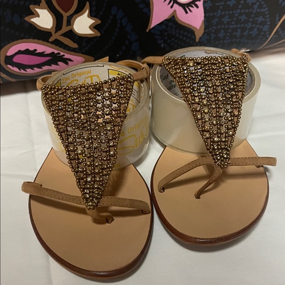 Bocage leather sandals - Picture 1 of 9